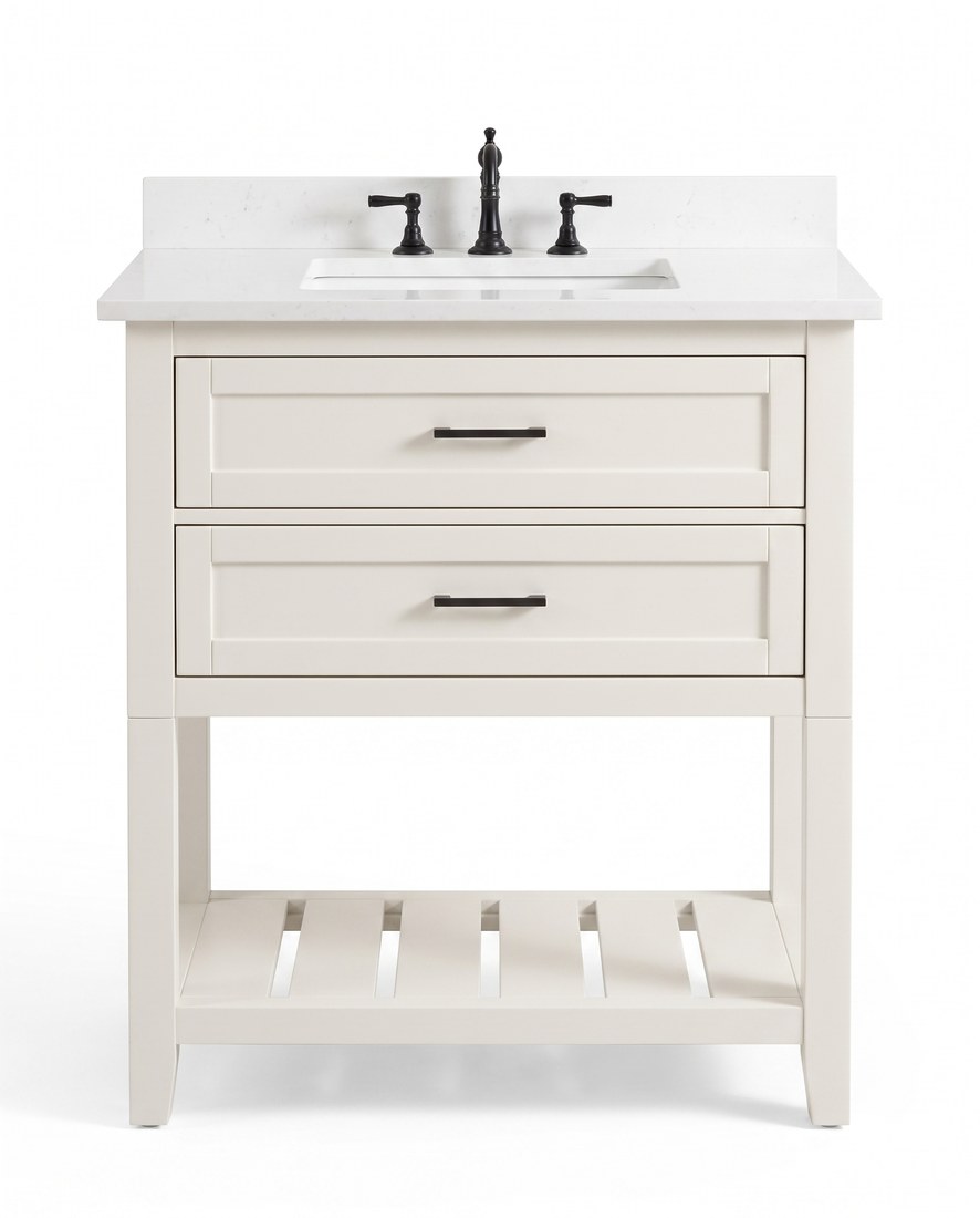 Malibu vanity in Glacier